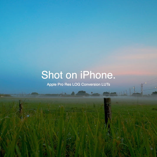 Apple ProRes Log Conversion LUTs
