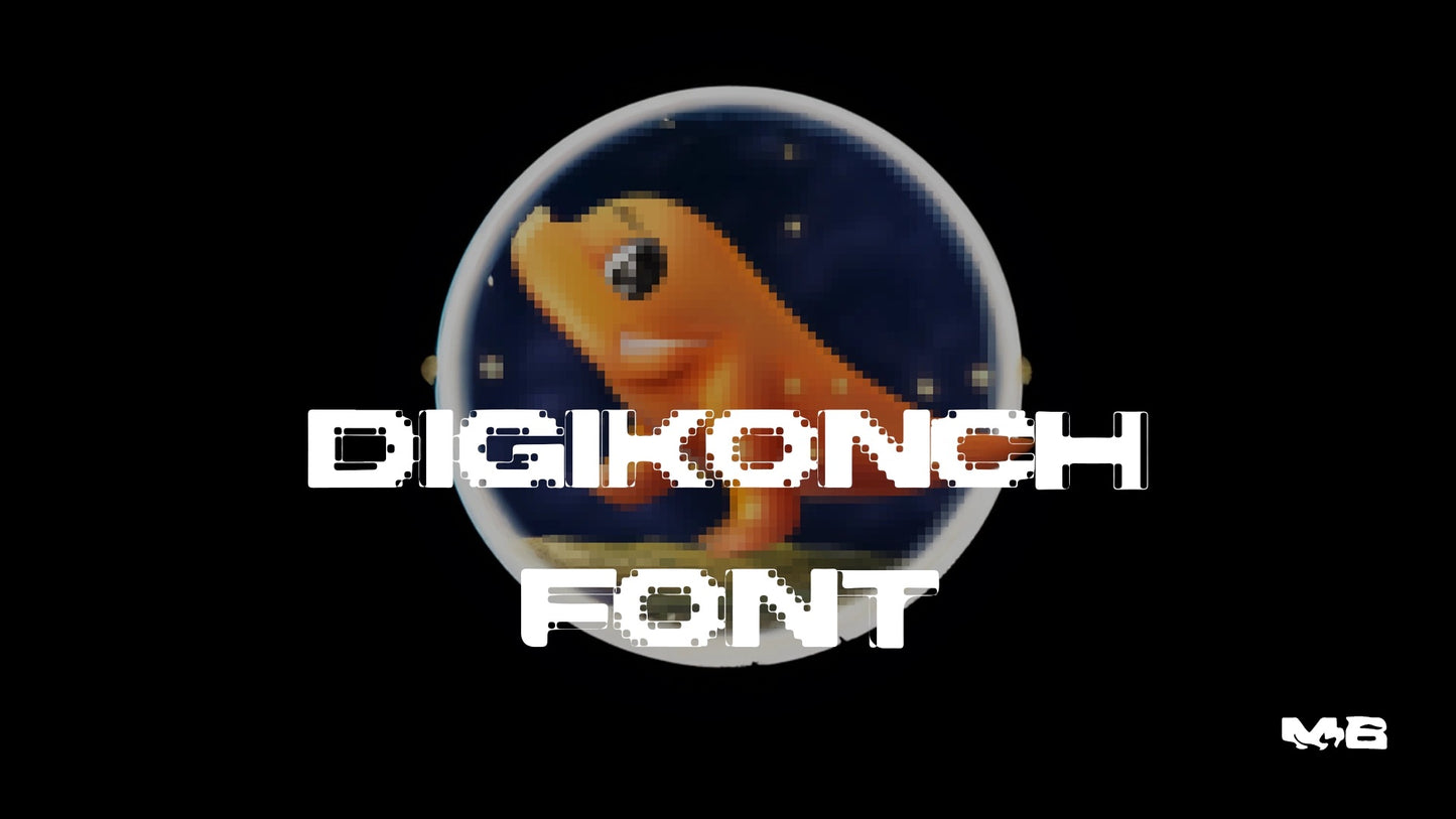 DIGI KONCH FONT