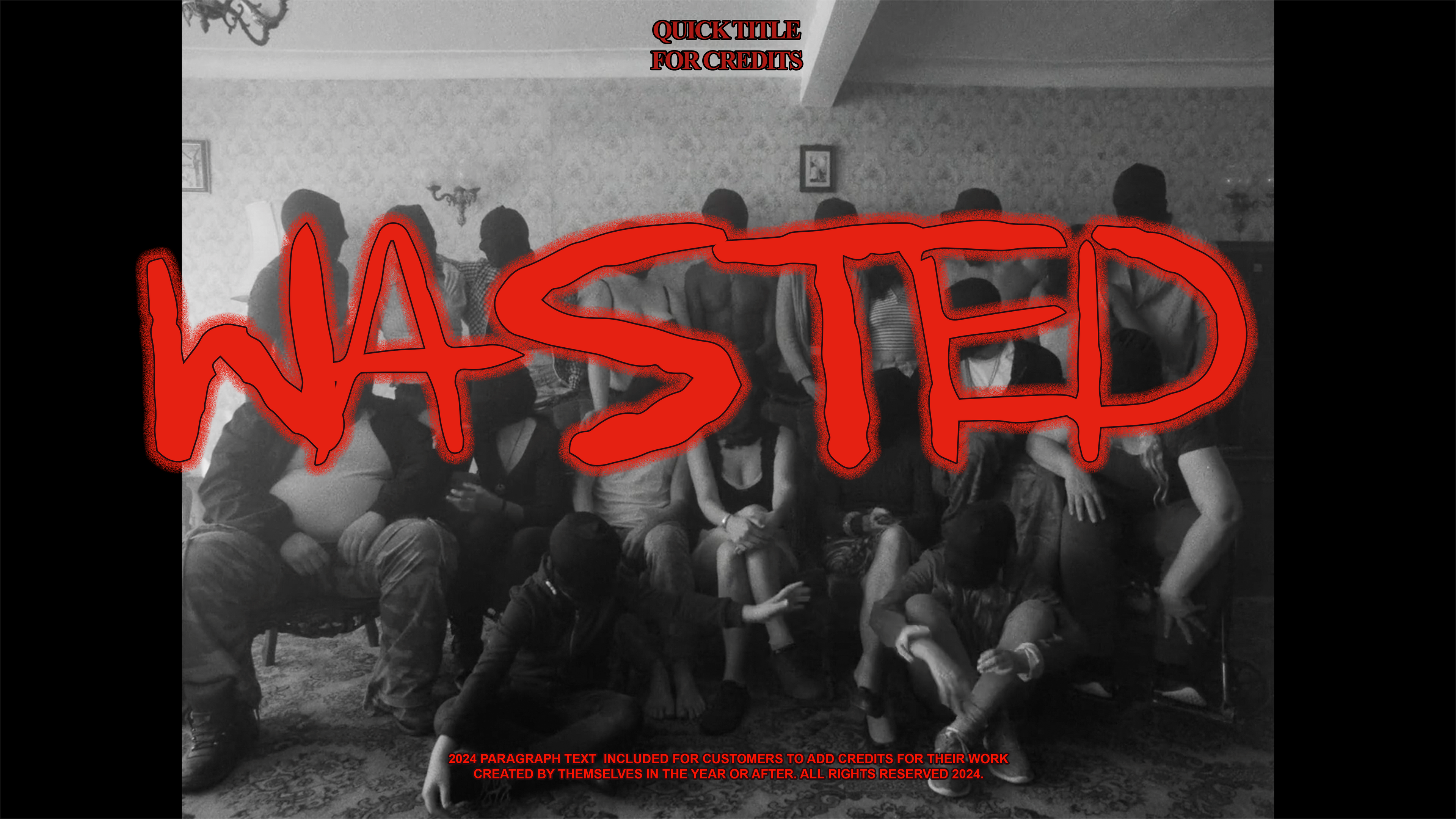 REPLICA 3 Music Video Title Cards