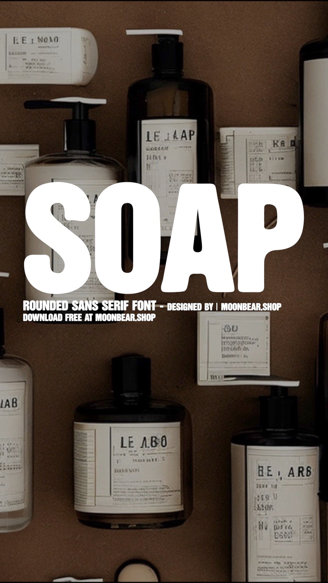 Soap font