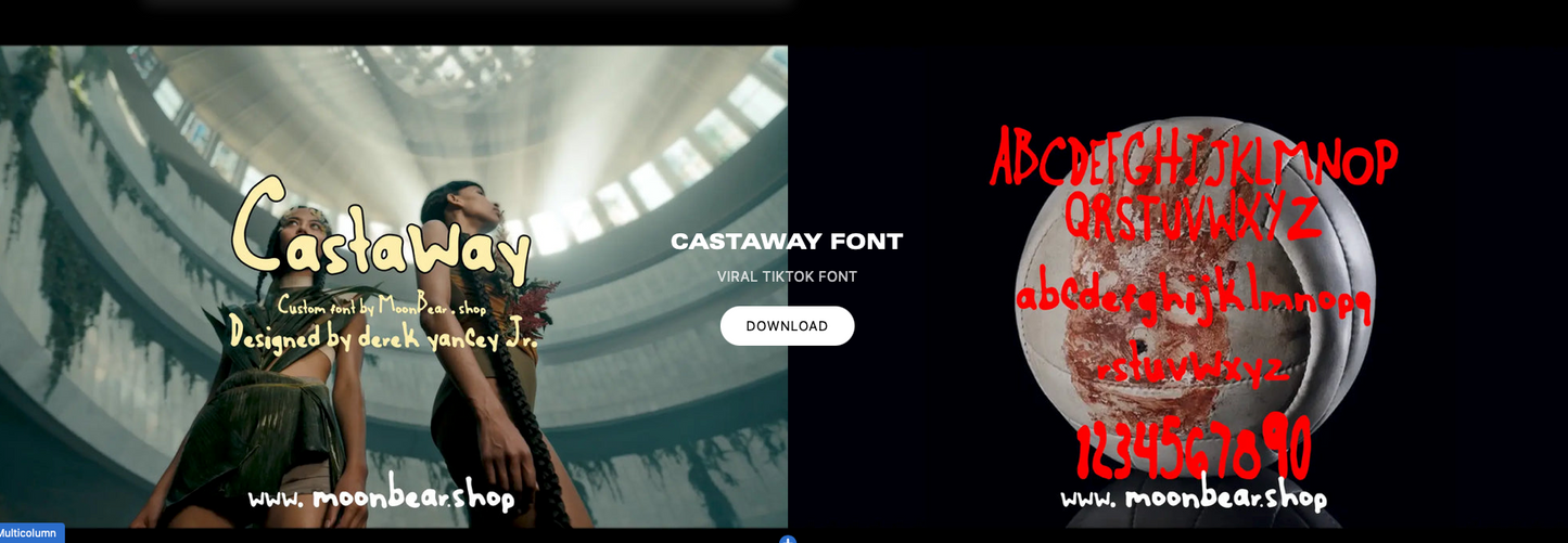 CASTAWAY FONT