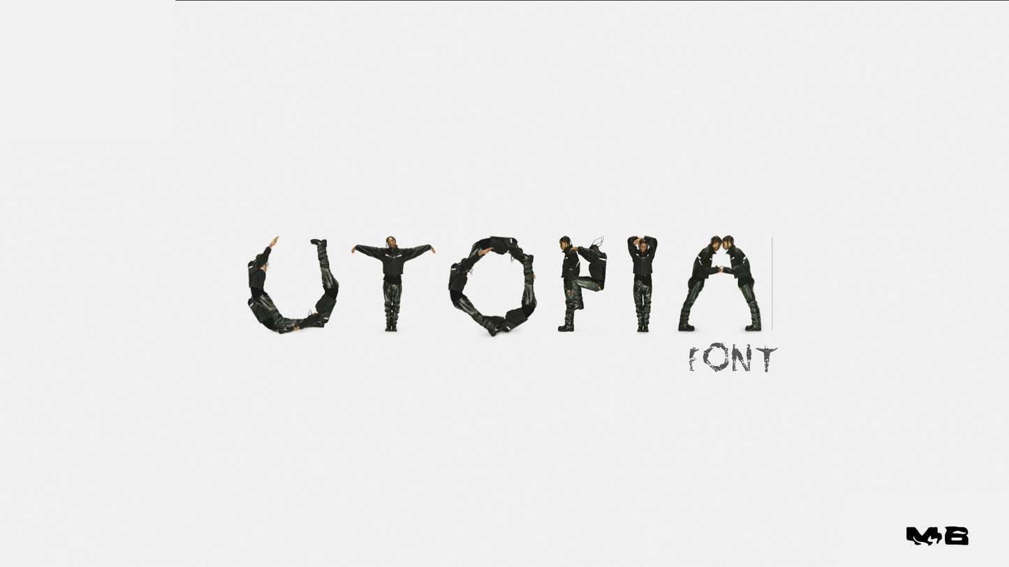 Travis Scott Utopia Font