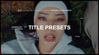 Replica 2 + Portal Title Presets