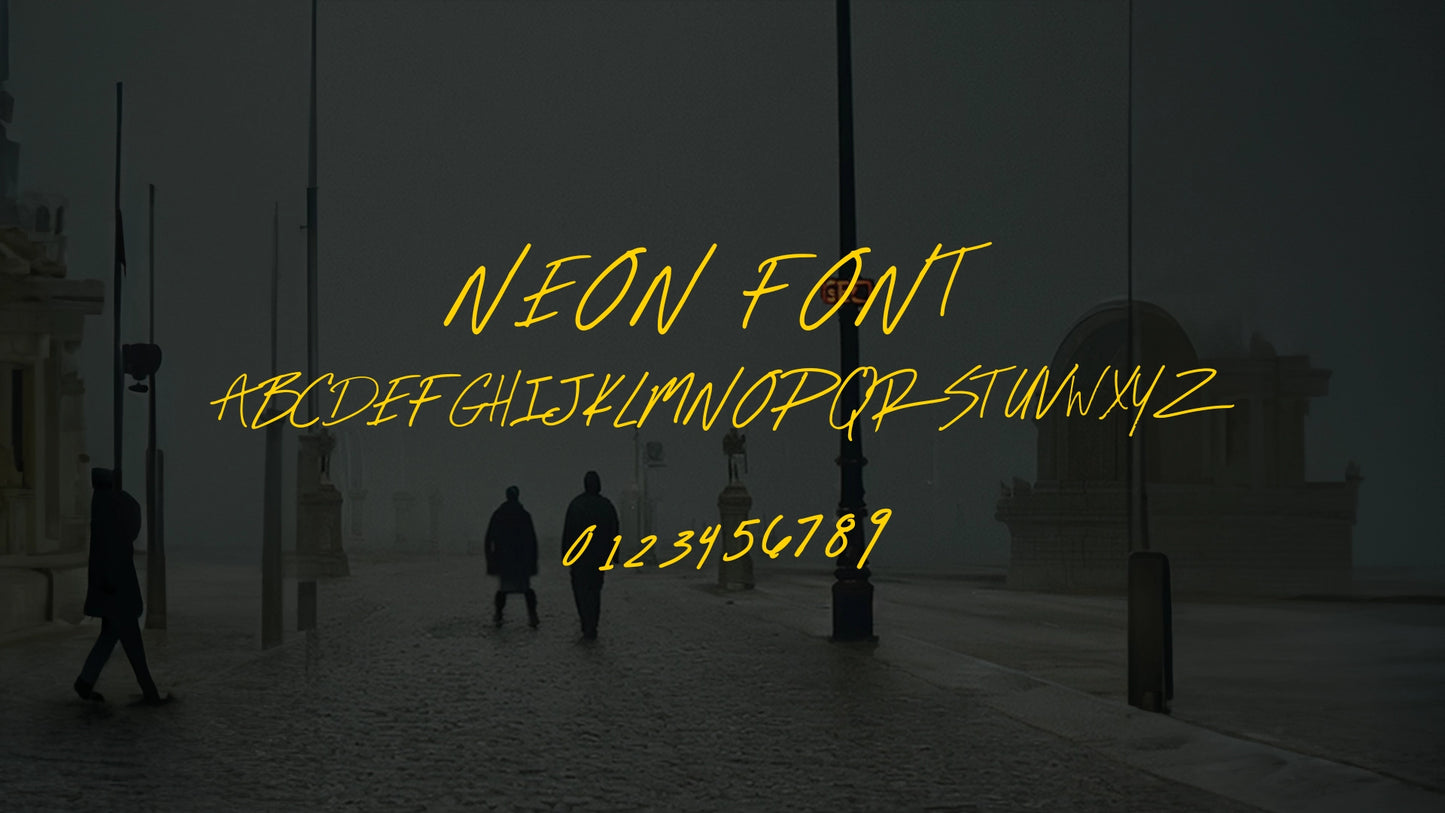 NEON FONT