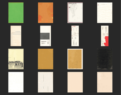 VINTAGE - Paper Textures - moonbear.shop